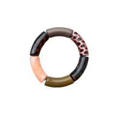 Armband Ark Fanny naturfärger 15,5 cm