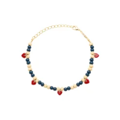 Armband Color ball heart multi