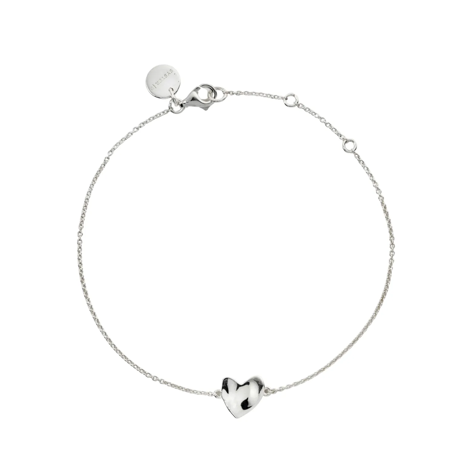 Armband Friends Heart Silver