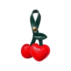 BAG CHARM Cherry Red