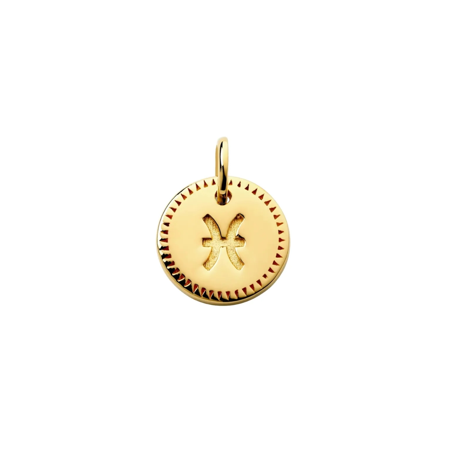 Berlock Beloved Zodie Pisces Guld