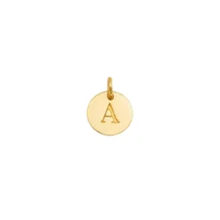 Berlock Mini Letter Guld A
