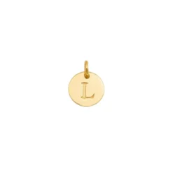 Berlock Mini Letter Guld L