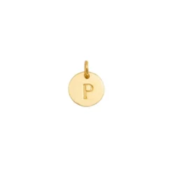 Berlock Mini Letter Guld P