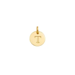 Berlock Mini Letter Guld T