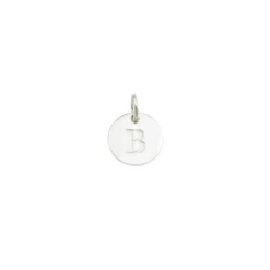 Berlock Mini Letter Silver B