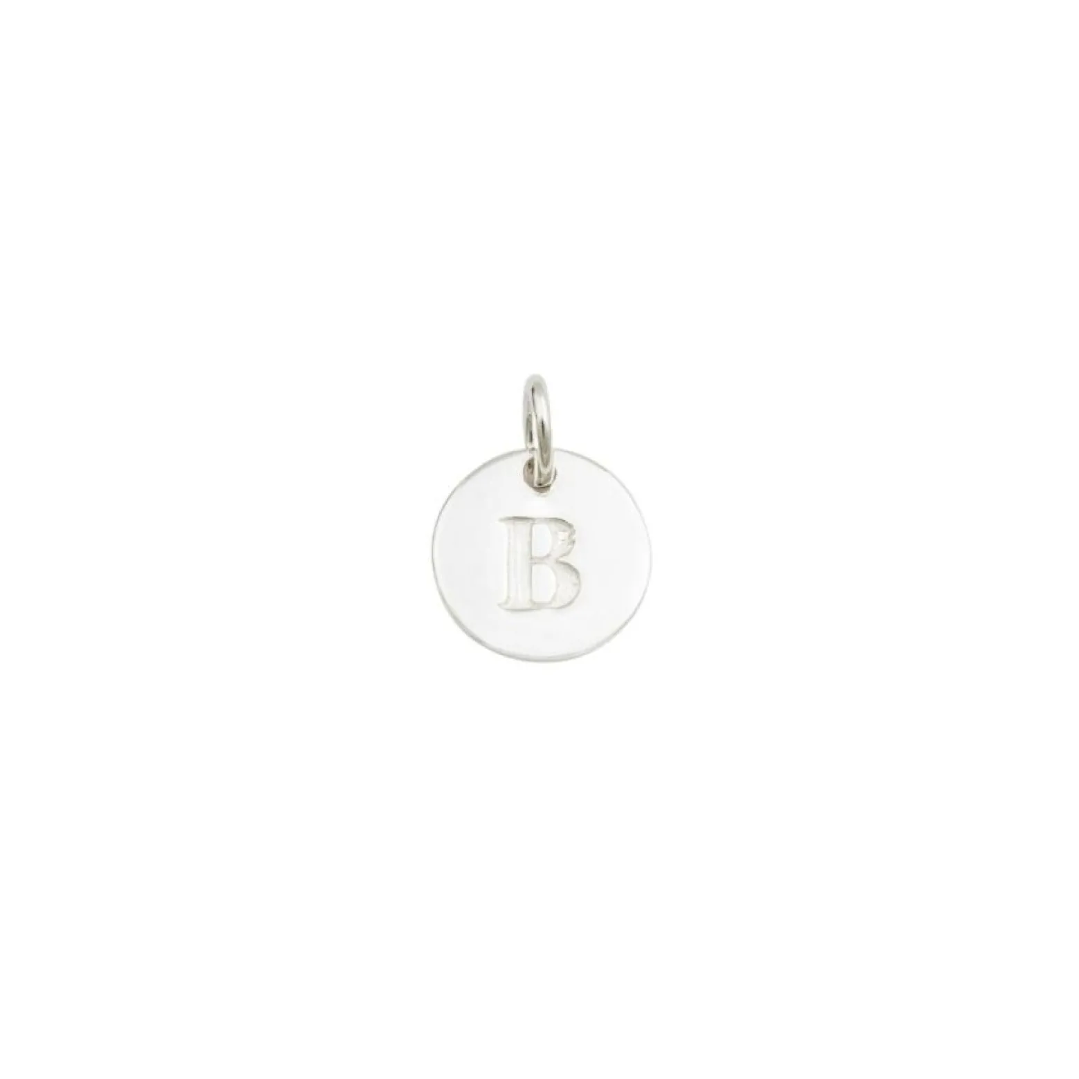 Berlock Mini Letter Silver B