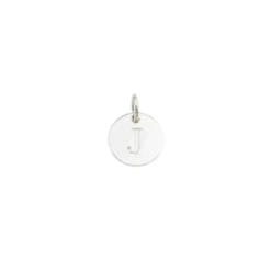 Berlock Mini Letter Silver J