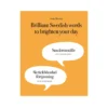 Bok Brilliant Swedish words