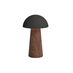 Bordslampa Bello LED mörk natur/svart