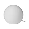 Bordslampa rund glas