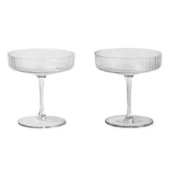 Champagneglas Ripple 2-P Klar
