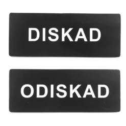 Diskmaskinsskylt magnetisk
