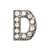 DRMZ D - Silver Rhinestone