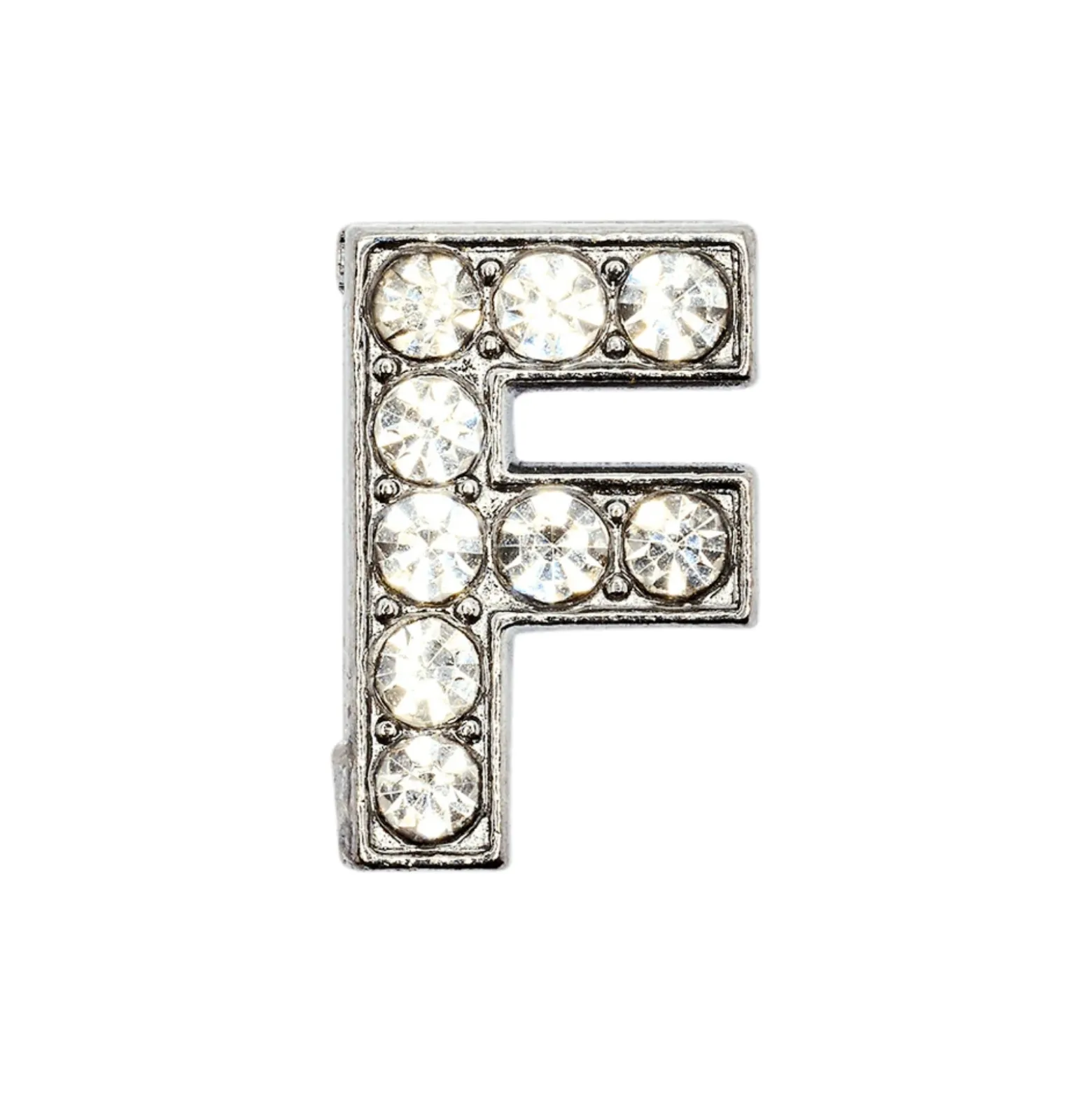 DRMZ F - Silver Rhinestone