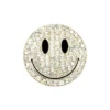 DRMZ Rhinestone Emoji Silver