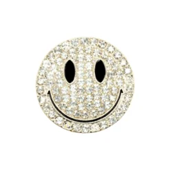 DRMZ Rhinestone Emoji Silver