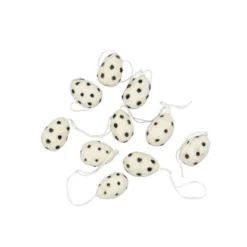 Filtägg mini 10-p Vit/svart