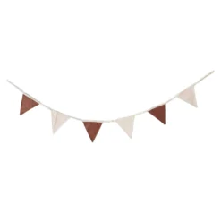 Flaggspel Philippe 185 cm brun/beige