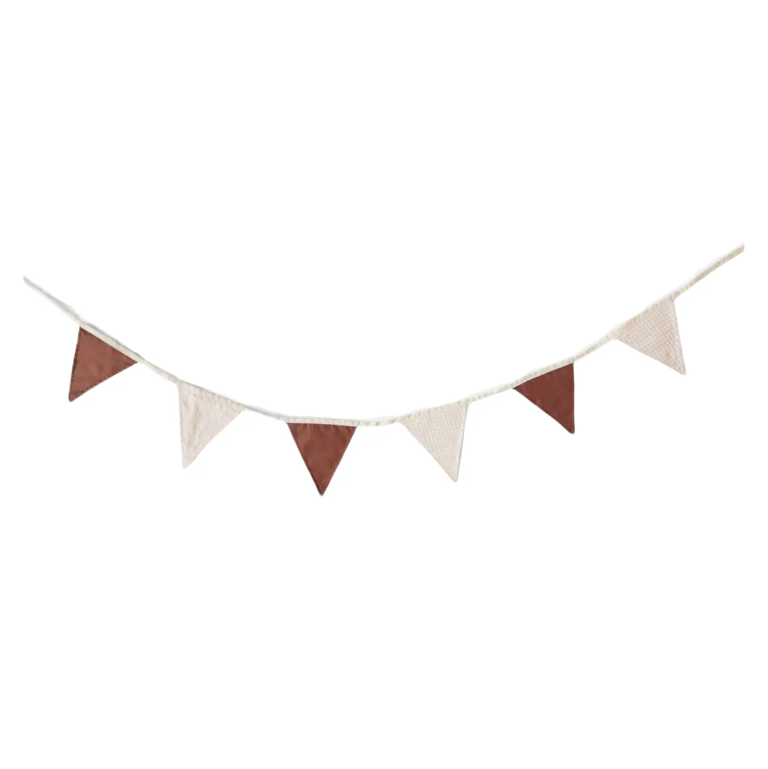 Flaggspel Philippe 185 cm brun/beige