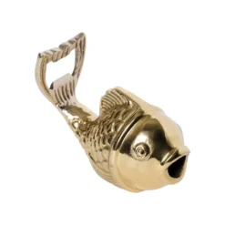 Flasköppnare Fisk Mässing