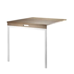 Fällbord valnöt/vit