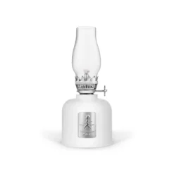Fotogenlampa Vit/Silver