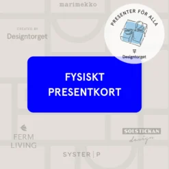Fysiskt Presentkort från 200kr