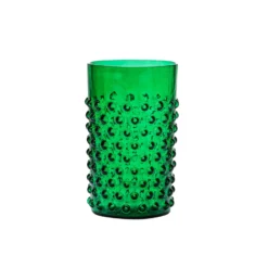 Glas Cecilia Kristall 2-p 20 cl mörkgrön