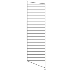 Golvgavel 115x30 1-p Mörkgrå