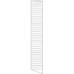 Golvgavel 200x30 1-p Mörkgrå