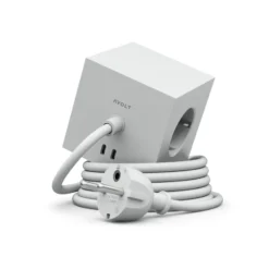 Grenuttag Square 1 USB-C 30W 1,8 m Gotland Gray