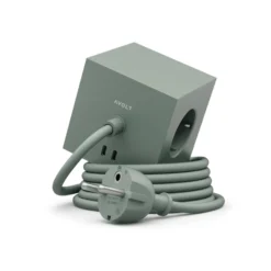 Grenuttag Square 1 USB-C 30W 1,8 m Oak Green