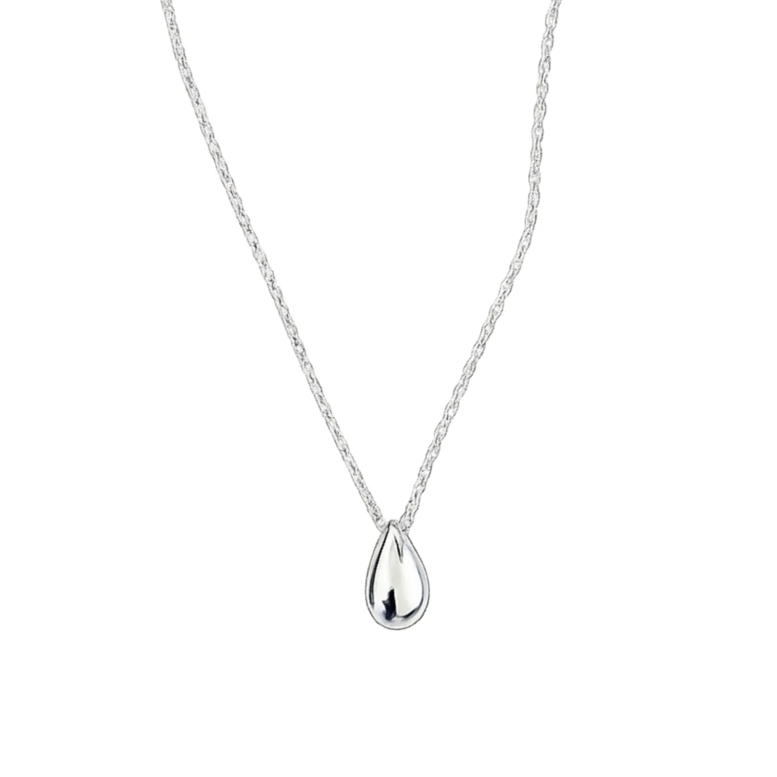 Halsband Drop Silver