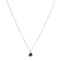 Halsband Octagon Silver