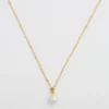 Halsband Treasure Single Pearl