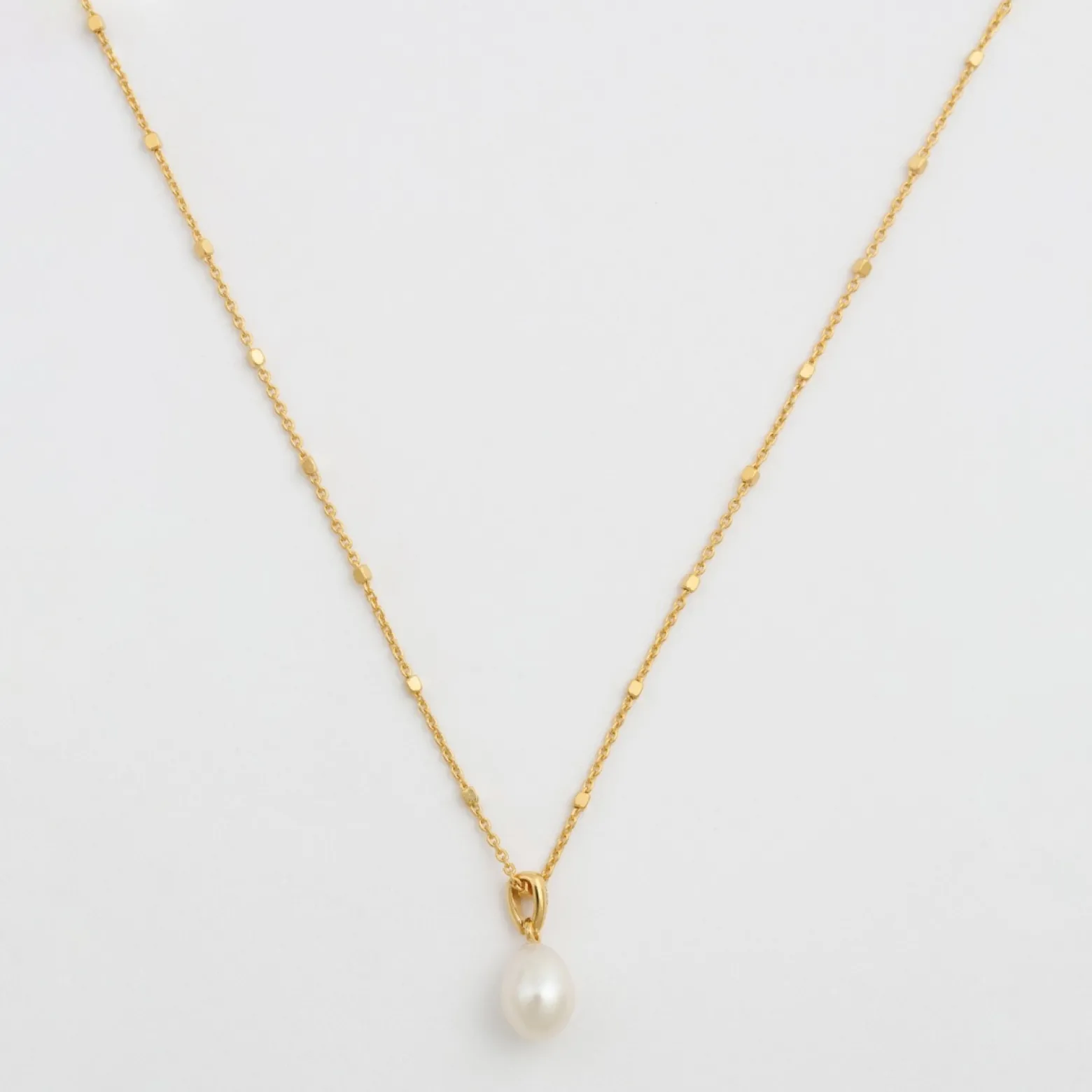 Halsband Treasure Single Pearl