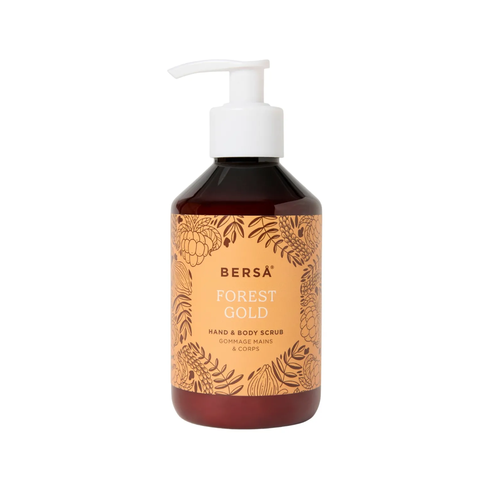Hand & body scrub Berså 250 ml Forest gold