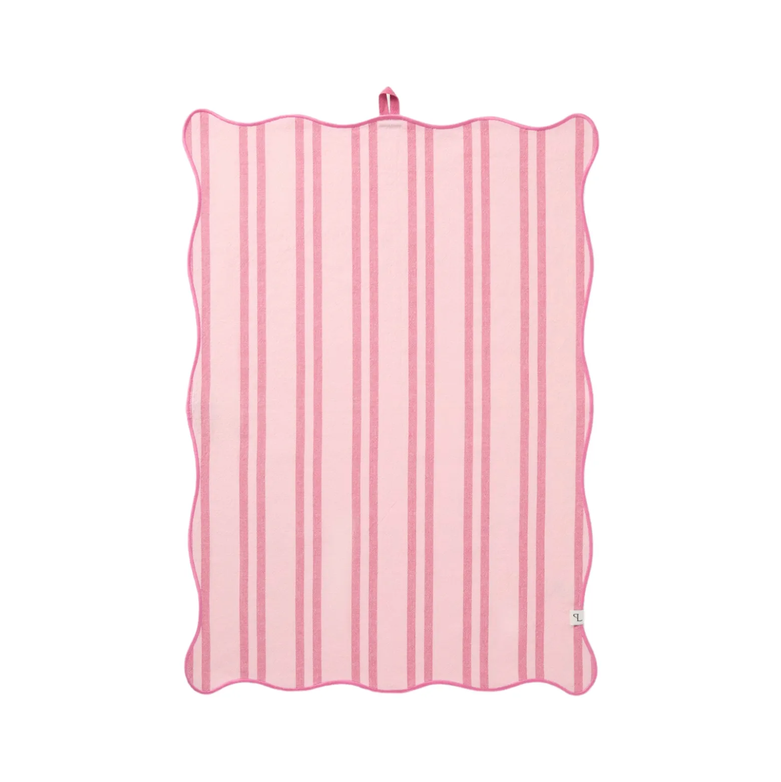 Kökshandduk Striped 50x70 cm rosa
