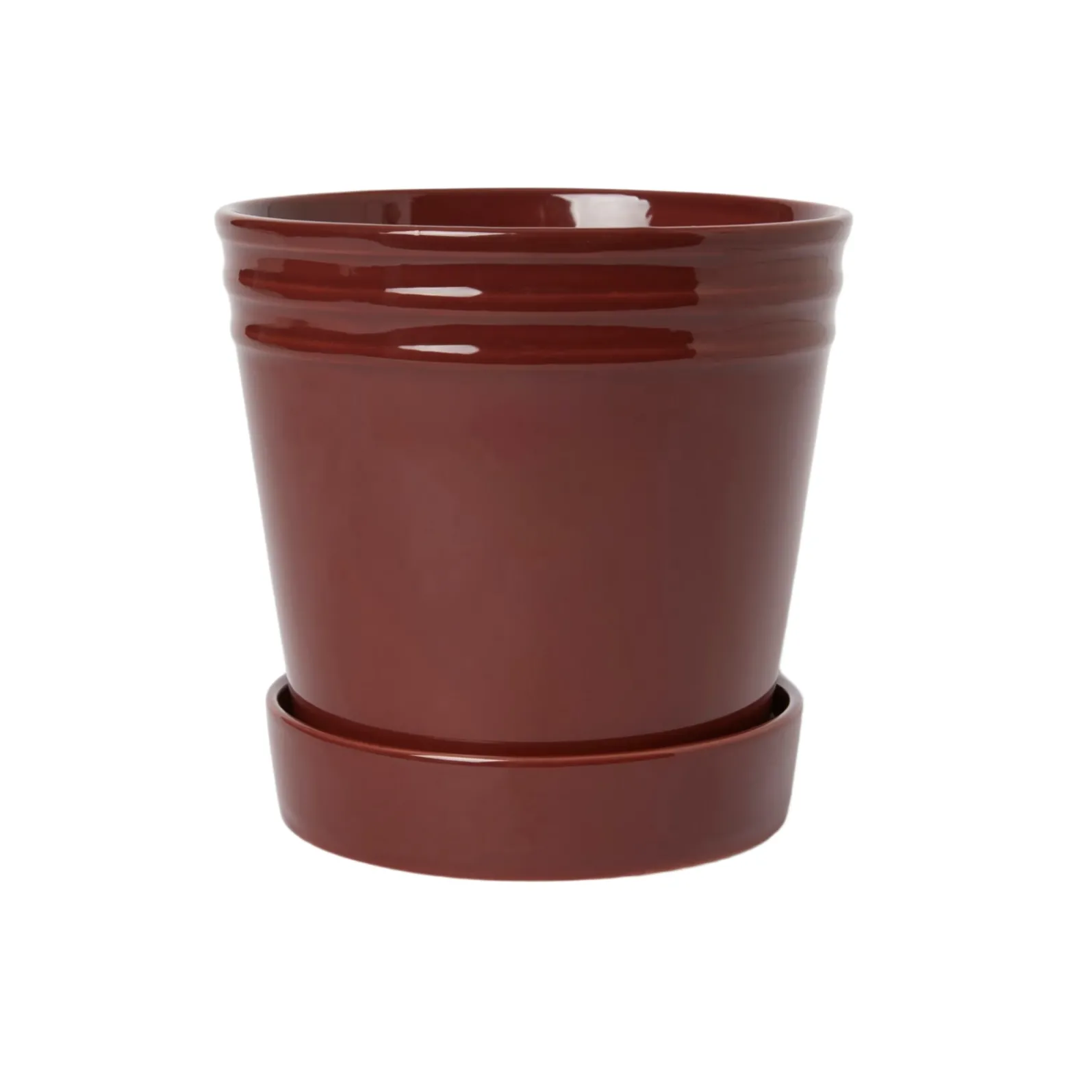 Kruka Alve M Burgundy