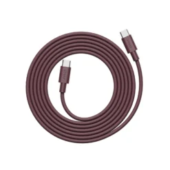 Laddsladd Avolt USB-C 2m Mulberry Red