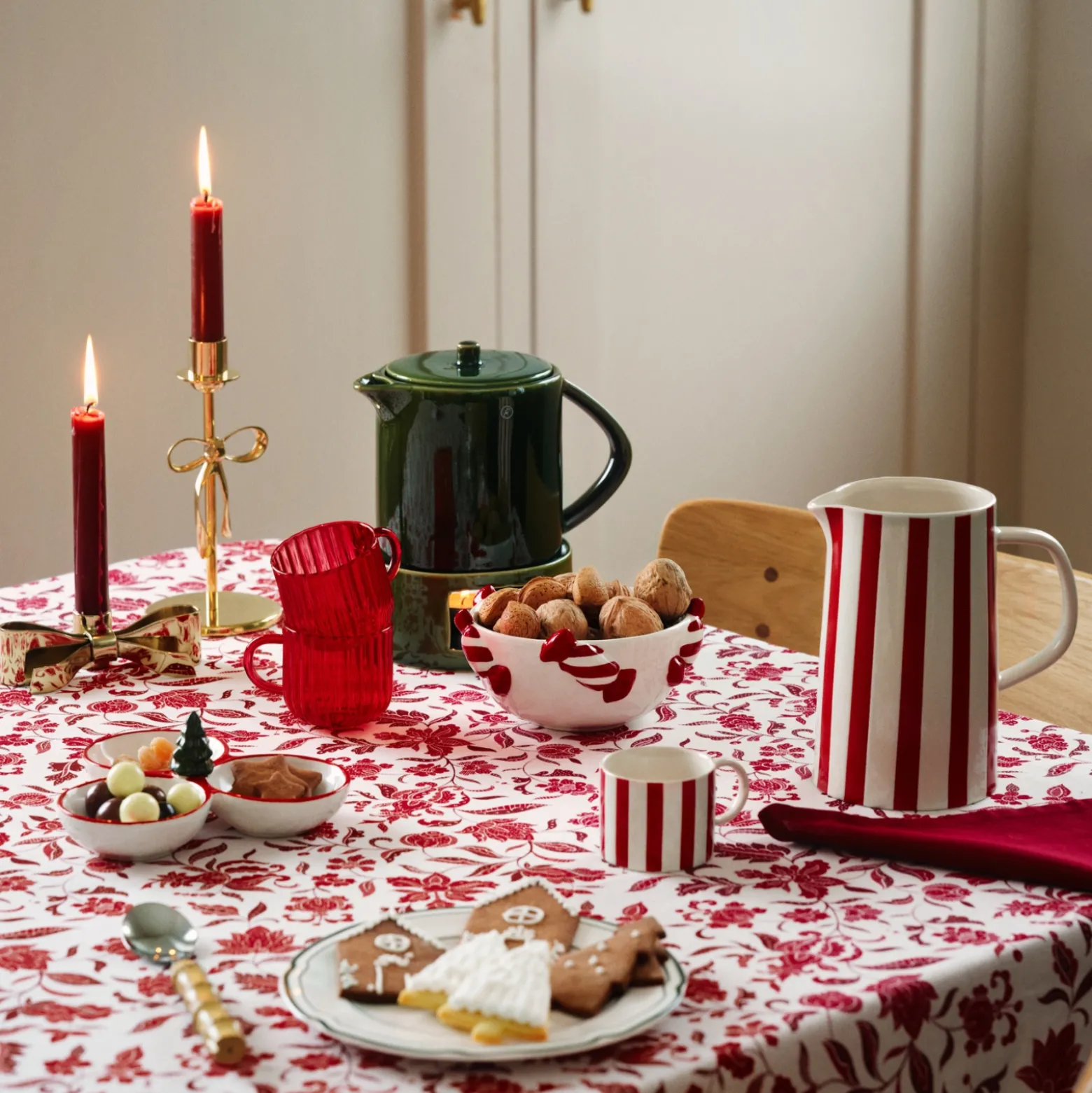 Ljusstake Bow låg