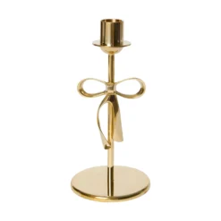 Ljusstake Bow S Guld