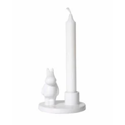 Ljusstake Mumin Vit