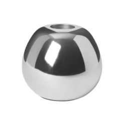Ljusstake Rund Silver