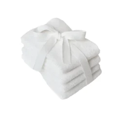 Make-up handduk Stella 30x30 cm vit