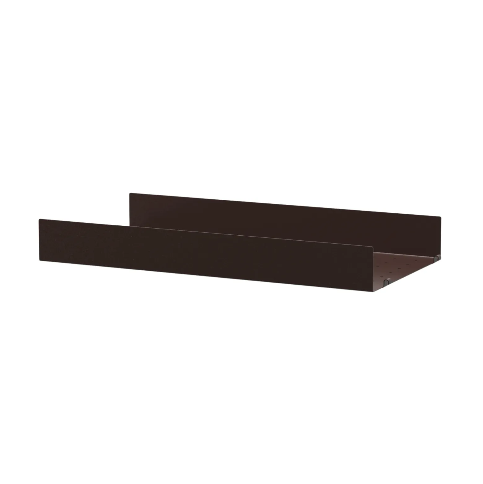 Metallhyllplan Hög 58x30 Mörkbrun