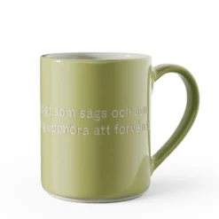 Mugg Astrid Voj Voj Grön