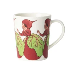 Mugg Elsa Beskow 28cl med handtag, Mrs Beetroot