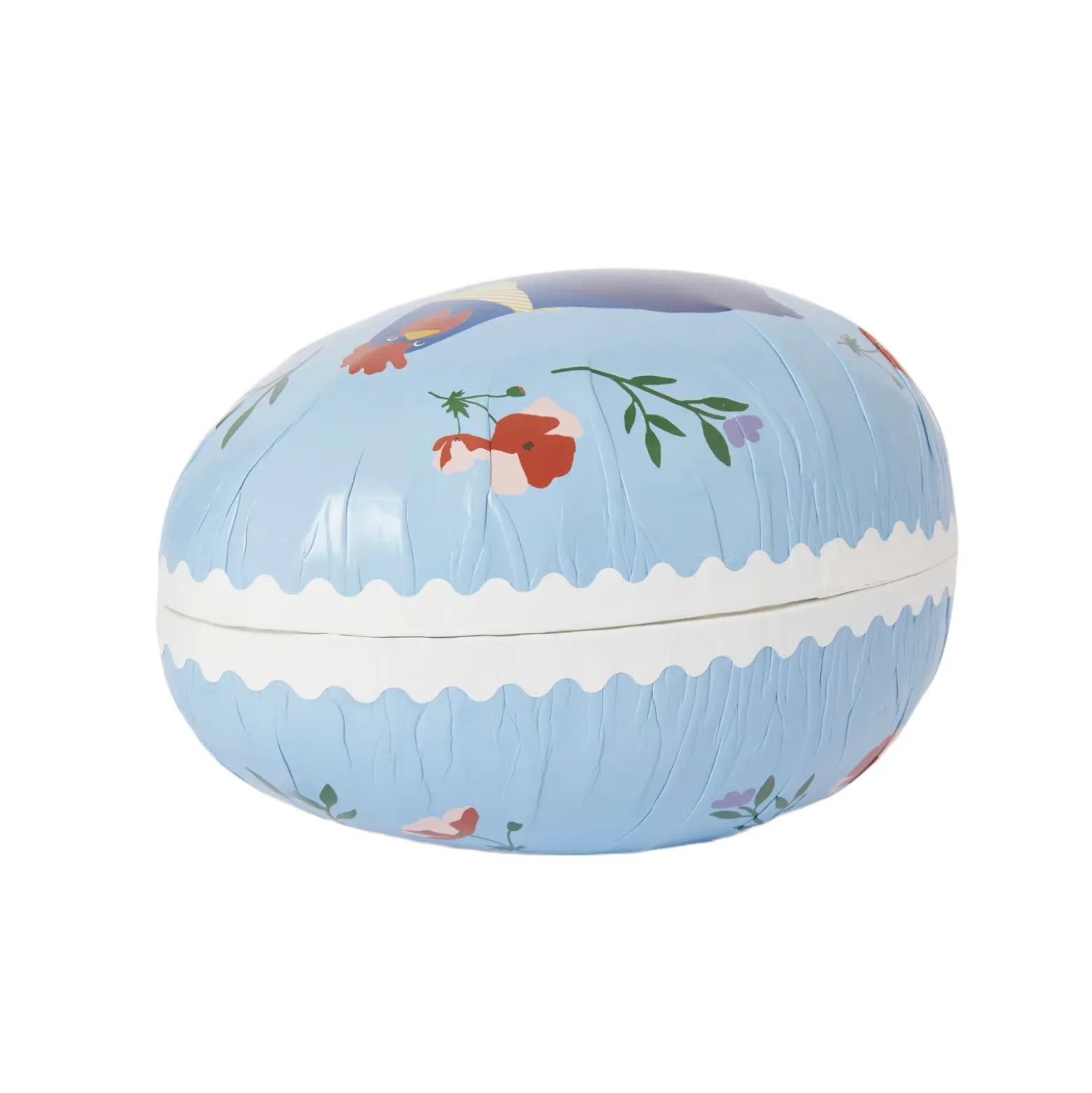 Påskägg papper Blå 23 cm